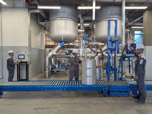 Dây chuyền đóng gói sản xuất mỡ bôi trơn