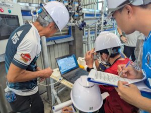 Khu vực kiểm soát chất lượng 0-- phòng thí nghiệm mỡ